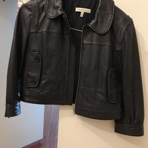 See by Chloe leather jacket size us 6
